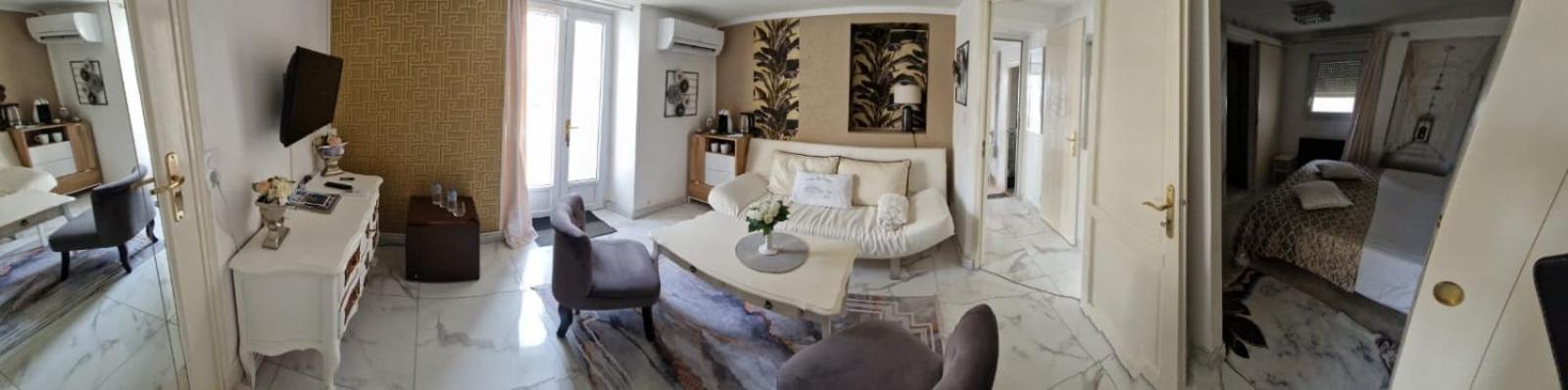 Domaine La Corniche Bed & Breakfast Bayon Luaran gambar